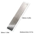 thumbnail image 3 of Cortador de acero con diseño de palanquilla de acero Damasco de 160 * 30 * 3mm, materiales Abanopi Palanquilla de acero, 3 of 7