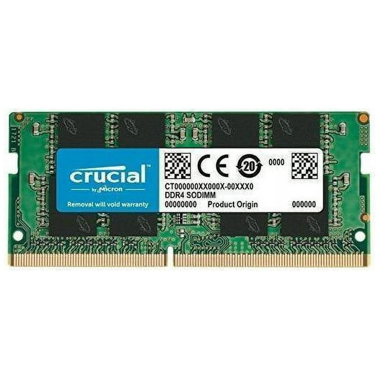 CT32G4SFD832A Memory Crucial DDR4 MT/s 32GB CL22 Single 3200 SODIMM - 260-Pin