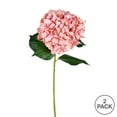 thumbnail image 3 of Vickerman 33'' Artificial Pink Hydrangea Spray. Includes 2 sprays per pack., 3 of 3