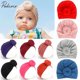 thumbnail image 2 of 2019 accesorios de bebé para recién nacidos niños pequeños bebé niña niño turbante gorro de algodón gorro de invierno nudo sólido suave gorras de Hospital Tan Jianjun unisex, 2 of 2