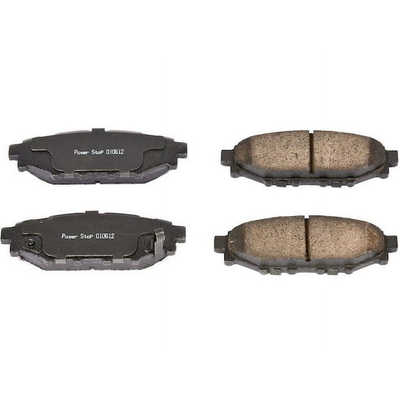 Rear Brake Pad Set - Compatible with 2008 - 2022 Subaru Impreza 2009 2010 2011 2012 2013 2014 2015 2016 2017 2018 2019 2020 2021