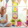 thumbnail image 2 of Nmdmisc Easter Rainbow Party-Decorations Front-Porch Door Hanger-Decor - Spring Bunny Egg Happy Easter Paper Signs Banners,Home Office Classroom Baby Shower Hanging Garland Supplies, 2 of 6