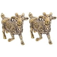 thumbnail image 4 of 2pcs Goat Keychain Charms Goat Keychain Pendants Decorative Brass Keychain Pendants, 4 of 9