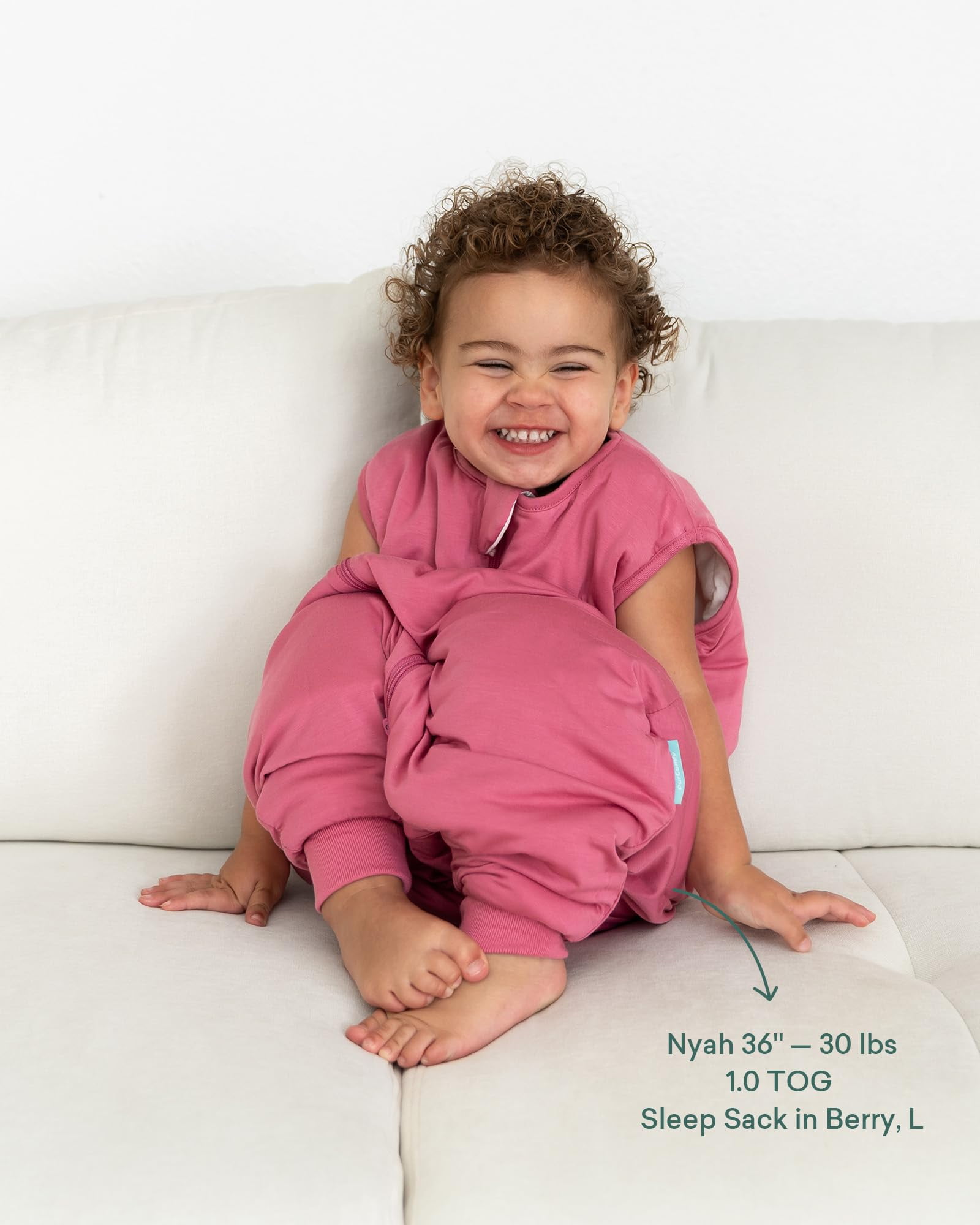 PurComfy Supersoft Toddler Sleep Sack With Feet 1.0 Tog, Premium Bamboo Viscose Sleep Sacks With Legs 2-Way Zipper Sleep Bag Walker 6-15 Month, Coral