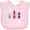 AD-Pink, variant on Inktastic Future Scientist Chemistry Girls Baby Bib