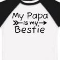 thumbnail image 4 of Inktastic My Papa is My Bestie Boys or Girls Toddler T-Shirt, 4 of 5