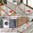 thumbnail image 6 of Pioneer Flower Floral Print Pattern Kitchen Rug Mat,Kitchen Runner Rugs Non Skid Washable,Decorative Kitchen Floor Mats for Kitchen,Sink,Laundry,17"x47.2", 6 of 7