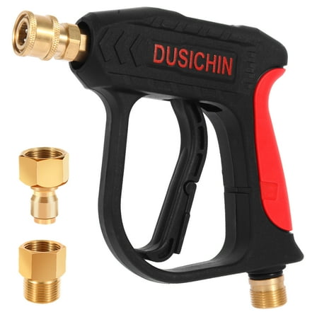 Short Pressure Washer Gun 3000 PSI High Power Washer Spray Gun 1/4" Quick Connector