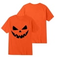thumbnail image 4 of CONFREE Halloween Boys Short Sleeve Tshirts Crew Neck Cute Ghost Face Graphic Soft Hallowmas T-Shirts for Kids, 4 of 6
