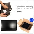 thumbnail image 6 of 9x6x4 Black Cardboard Boxes - 30 Pack Shipping Boxes for Small Business Mailing, Corrugated Packaging, 6 of 6