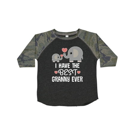 

Inktastic Best Granny Ever Grandchild Gift Toddler Boy or Toddler Girl T-Shirt