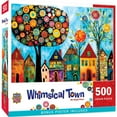 thumbnail image 2 of MasterPieces Whimsical Town - My Happy Place 500 Piece Puzzle, 2 of 6