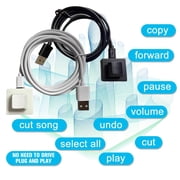 Black 2 Key Keypad Mini Keyboard Copy Paste Custom Shortcut Key Password Machine Sayodevice