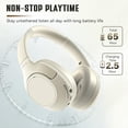 thumbnail image 4 of Auriculares Bluetooth Over-Ear FIFINE X3 Inalámbricos con 65H de Batería, 4 of 8