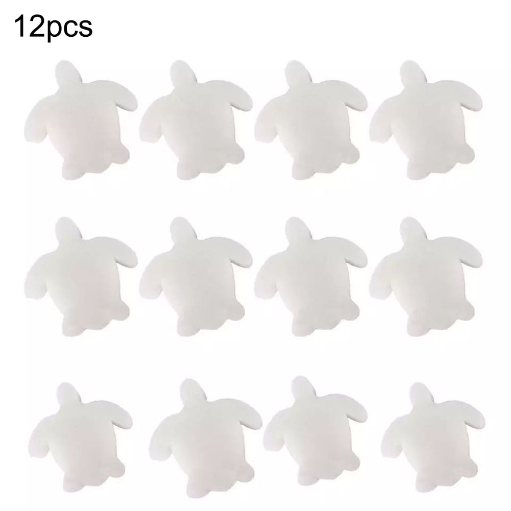 12pcs Pools Scum Sponges Cartoon Tortoise Shape Oil Absorb Sponge Multifunction Cleaner Filter Sponge for Swimming Pool Hot Tub