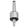 thumbnail image 3 of MT3 Shank Live Center, 60° Point, 0.000197" High Precision, Quenched Carbon Steel, 440 lbs Load Capacity, 3000 RPM Max Speed, 6.95in Total Length, Professional CNC Lathe Tool with One-Piece Molding, 3 of 6