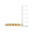 thumbnail image 2 of Everly Women's Created Ruby 10k Yellow Gold Ring, 2 of 6
