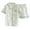 Green, variant on Youmylove Womens 2 Piece Lounge Sets Ribbed Knit Pajamas Summer Thin Double Layer Cotton Short Sleeved Shorts Cotton Home Wear Pajamas Set Loungewear Plus Size Nighty Shorts Sets