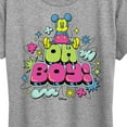 thumbnail image 3 of Disney - Mickey Oh Boy - Women's Short Sleeve Graphic T-Shirt, 3 of 5