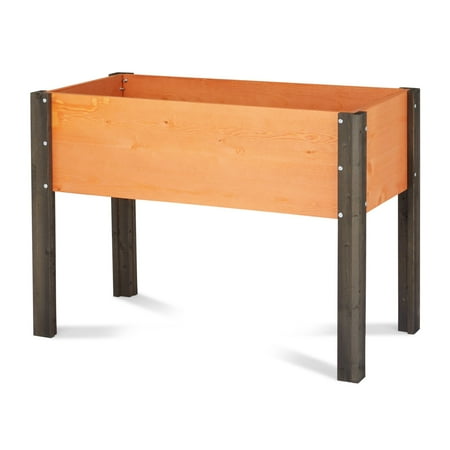 Coral Coast Bloomfield Wood Raised Garden Bed - 40L x 20D x 29H