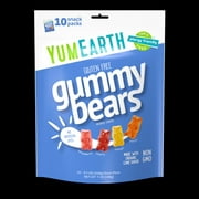 YumEarth Gummy Bears 7 oz (10 Snack Packs)
