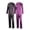 Purple, variant on Gkeoshab Pajamas for Women Set Silk Pajamas for Men Lady's Autumn Pajamas Long Sleeve Shirt Set Solid Color Casual Small Lapel Cardigan Wear Sleepdress