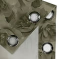 thumbnail image 4 of Ambesonne Grommet Curtain, , 50"x120", Olive Green and Reseda Green, 4 of 5