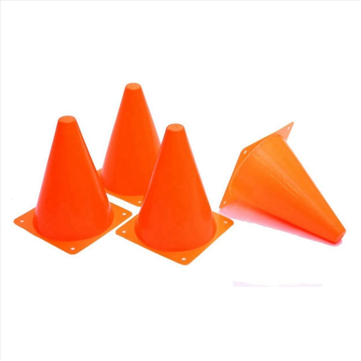 30 Pcs Traffic Cones - 7 Inch of Multipurpose Construction Theme Sports Activity Cones for Football Training