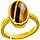 thumbnail image 2 of 4.25 Ratti 3.41 Carat A+ Quality Tiger Eye Gemstone Ring For Men And Women'S-B0BQDS, 2 of 3