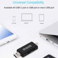 thumbnail image 2 of SD Card Reader USB 3.0 Card Reader 2.0 For USB Sd Adapter Flash Drive Smart Memory Card Reader Type C Cardreade, 2 of 5