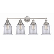 616-4W-SN-G182 Innovations Lighting Canton - 4 Light Bath Vanity In Modern Style-12.75 Inches Tall and 33 Inches Wide-Brushed Satin Nickel