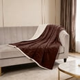 thumbnail image 2 of Flannel Throw Blanket for Softness and Year-Round Warmth Comfortable Bedding, 2 of 5