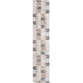 thumbnail image 3 of Unique Loom Ely Eco Southwestern Rug Ivory/Black 2' 7" x 12' 2" Runner Geometric Cabin / Lodge Perfect For Bathroom Hallway Mud Room Laundry Room, 3 of 8