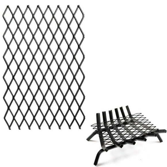 Fire Logs for Fireplace,Fire with Fire,Wood Stove Grate - Heavy Duty Steel Fireplace Grate Steel Fireplace Mesh Heat Sturdy Log Fire Grates for Family Gatherings,Fire Wood for Fireplace