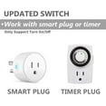 thumbnail image 5 of Under Cabinet Led Lighting, 12 Inch Light Strip Bar, Daylight White 5000K Dimmable Plug in USB Light, Small Thin Led Under Counter Lighting for Kitchen/Room/Shelf/Desk/Display Case, 5 of 7