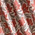 thumbnail image 7 of Sonive Red Floral Water Resistant Shower Curtain, Universal Fit Farmhouse Bathroom Decor, 72" x 72", 7 of 7