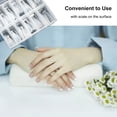 thumbnail image 3 of Puntas de uñas postizas transparentes para extensiones de uñas, puntas de uñas francesas, 120 piezas, uñas postizas con estuche para salones de uñas y manicura DIY, 12 tamaños, 3 of 8