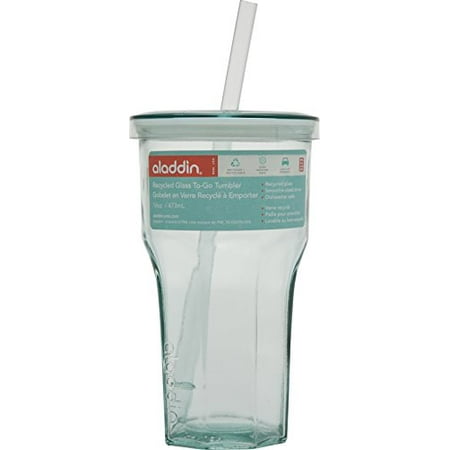 UPC 041604247149 product image for Aladdin Recycled Glass To-Go Tumbler 16oz, Bottle Green | upcitemdb.com