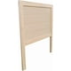 thumbnail image 3 of Cabecera Para Cama Individual Muebles GM Modelo Duela Pata Delgada Madera de Pino Sin Pintar, 3 of 4
