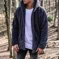 thumbnail image 1 of Hombres invierno oso de peluche polar piel abrigo mullido chaquetas tipo jersey prendas de vestir de gran tamaño cálido otoño prendas de vestir Chaquetas de manga larga de felpa, 1 of 5