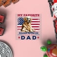 thumbnail image 4 of My Favorite Golden Retriever Calls Me Dad. Happy Father's Day Cutout Transfer Sticker Goldens Dog Lover Gifts Idea Transparent Decal Art Decor - 00005, 4 of 5