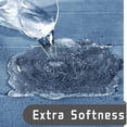 thumbnail image 4 of Juego de alfombras de baño Yimobra Memory Foam, 2 piezas, azul vaquero, 4 of 6