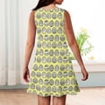 thumbnail image 5 of LTTVQM Girls Easter Dress Bunny Egg Graphic Happy Sleeveless Sundress Loose Fit Crew Neck Midi Dress Holiday Church Dresses Yellow 11-12 Years, 5 of 5