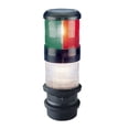 thumbnail image 2 of Aqua Signal 40706-7 Series 40 Tri-color/anchor Deck Mount Light W/quicfits- Black Housing, 2 of 2