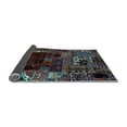 thumbnail image 2 of Ahgly Company Indoor Square Patchwork Light Blue Transitional Area Rugs, 8' Square, 2 of 4