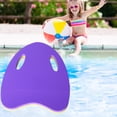 thumbnail image 4 of Flotador de entrenamiento de piscina EVA, ligero, seguro, portátil para adultos y niños (púrpura), 4 of 8