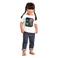 thumbnail image 3 of Retro MTV Colorful Chalk Flowers Logo Toddler Boy Girl T Shirt Infant Toddler Brisco Brands 6M, 3 of 4