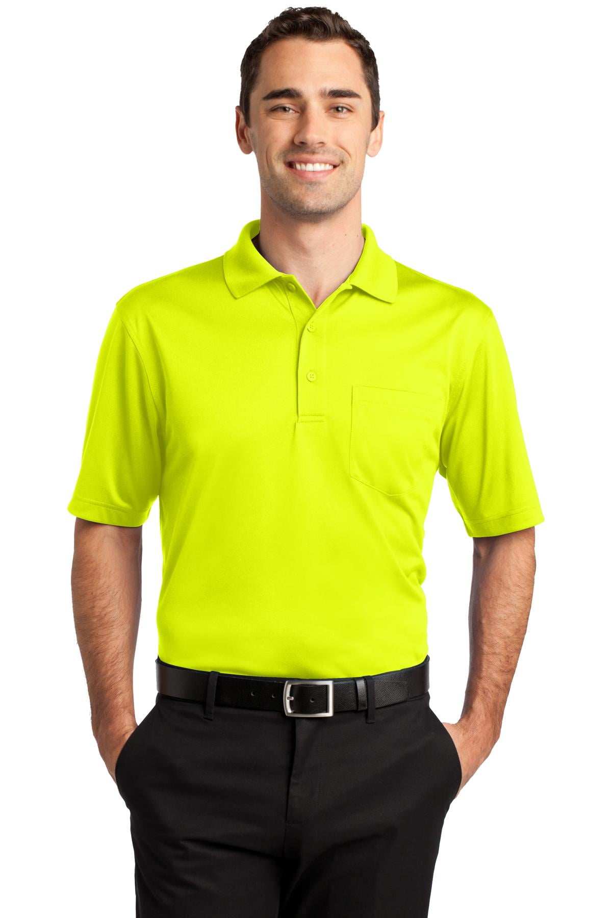 CornerStone Mens Select Snag-Proof Pocket Polo