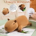 thumbnail image 2 of SQEQE Weighted Capybara Plush Cute Soft Pillow Toy Gift for Kids 23.6 Inch, 3.1 lbs, 2 of 6