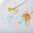 thumbnail image 5 of Unique Bargains 1 Pair Shoelace Charms Sparkly Bow Decorative Shoe Clips Light Blue, 5 of 5